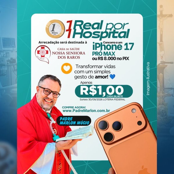 iPhone 17 Pro ou R$ 8.000,00 no PIX